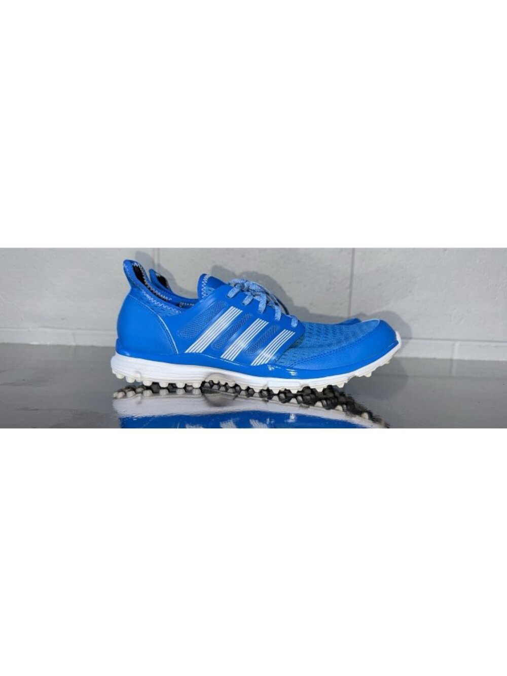 Adidas Climacool Mens Athletic Spikeless Golf Shoes Size 11.5 Blue White F33225